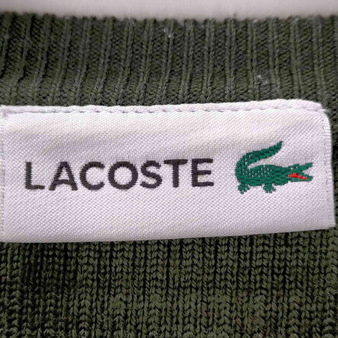 ラコステ LACOSTE ロゴパッチコマンドニット メンズ JPN:XS