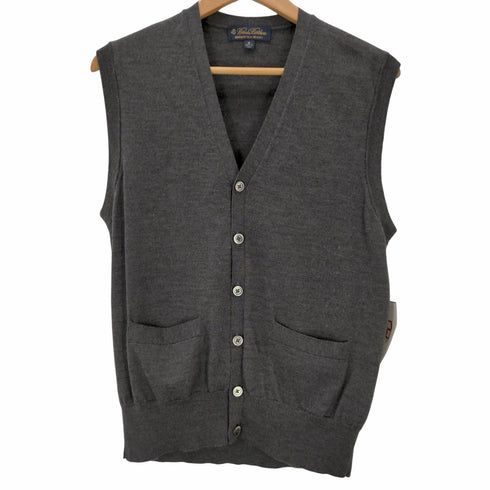 ブルックスブラザーズ BROOKS BROTHERS ボタンニットベスト MADE IN ITALY メンズ JPN:M