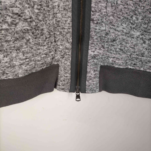 バナナリパブリック BANANA REPUBLIC 霜降り ニットジップブルゾン メンズ JPN:XL