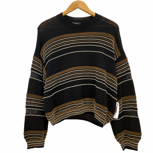 セオリー theory BERING OTTO STRIPE PO ニット セーター レディース S