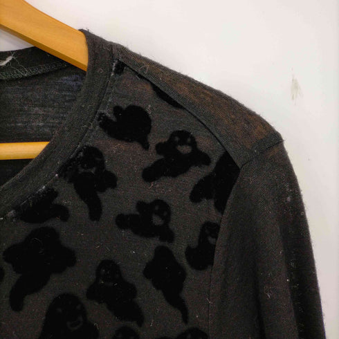 ツモリチサト TSUMORI CHISATO Ghost Flocky Cardigan ゴースト レディース JPN:2