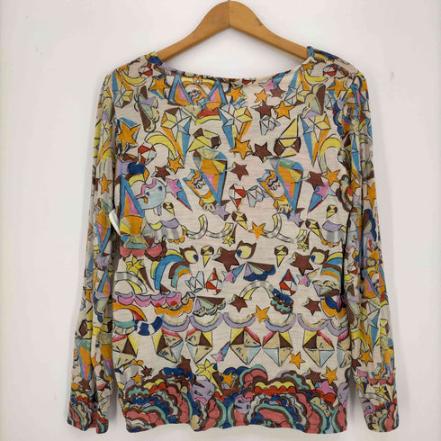 ツモリチサト TSUMORI CHISATO 総柄L/Sカットソー レディース JPN:2