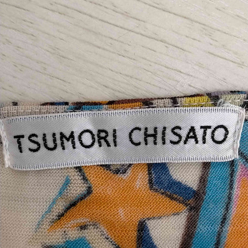 ツモリチサト TSUMORI CHISATO 総柄L/Sカットソー レディース JPN:2