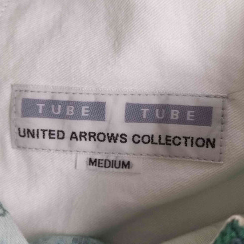 ユナイテッドアローズ UNITED ARROWS TUBE 総柄 コットンレーヨン アロハショートパンツ ショーツ メンズ JPN:M