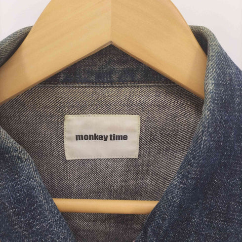 モンキータイム MONKEY TIME 21SS SELVAGE DENIM TRUCKER JACKET トラッカージャケット メンズ JPN:M