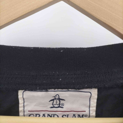 マンシングウェア GRANDSLAM MUNSINGWEAR 90-00S Vネック ナイロン プルオーバー ジャケット メンズ import:XL