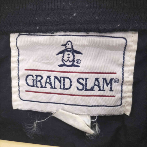 マンシングウェア GRANDSLAM MUNSINGWEAR 90-00S Vネック ナイロン プルオーバー ジャケット メンズ import:XL