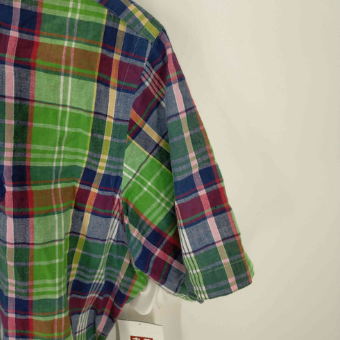 ラルフローレン RALPH LAUREN マドラスチェック半袖シャツ メンズ JPN:M
