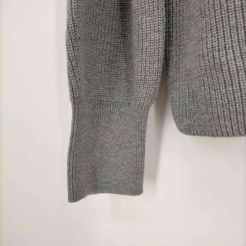 バナナリパブリック BANANA REPUBLIC コットンレーヨン デザインニットカットソー レディース import:M