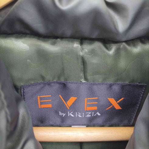 エヴェックスバイクリツィア EVEX by KRIZIA フーデッドダウンジャケット レディース JPN:40