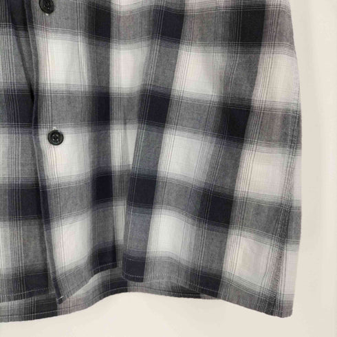 アニエスベーオム Agnes b.homme オンブレチェック レギュラーカラーシャツ メンズ