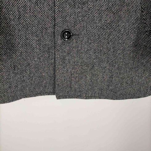 コムサメン COMME CA MEN フレンチメリノツイードコート チャコール メンズ JPN:M