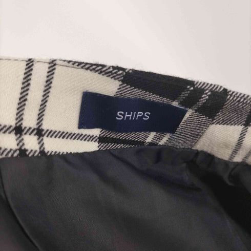 シップス SHIPS タータンチェックタイトスカート レディース 38