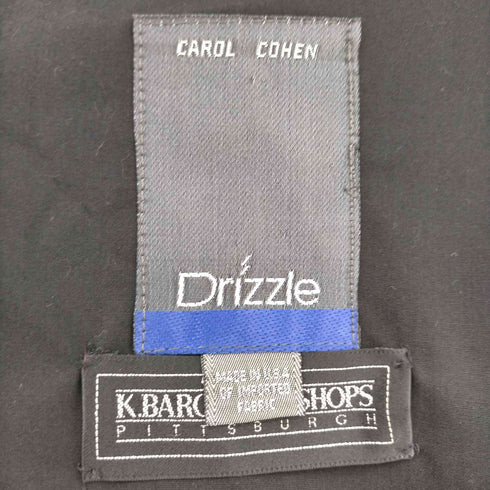 Drizzle ファーライナー付き オーバーサイズロングコート メンズ