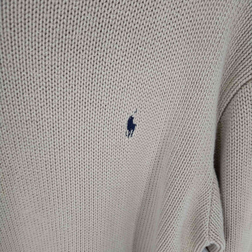 ポロバイラルフローレン Polo by RALPH LAUREN ポニー刺繍 コットンニット メンズ import:S