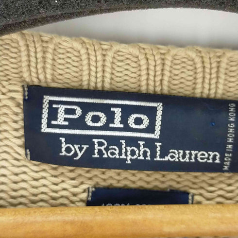 ポロバイラルフローレン Polo by RALPH LAUREN ポニー刺繍 コットンニット メンズ import:S