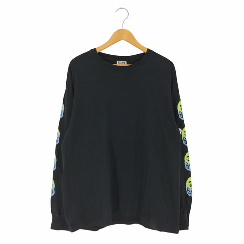 アベイシングエイプ BAPE by A BATHING APE アームロゴプリント クルーネックカットソー メンズ import:XL