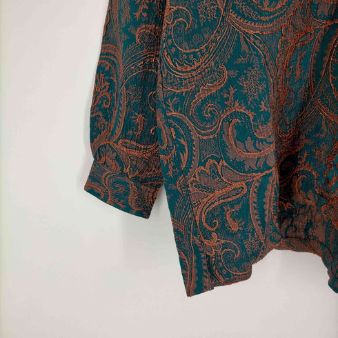 グラム glamb Open Collar Paisley SH / オープンカラーペイズリーシャツ メンズ JPN:L