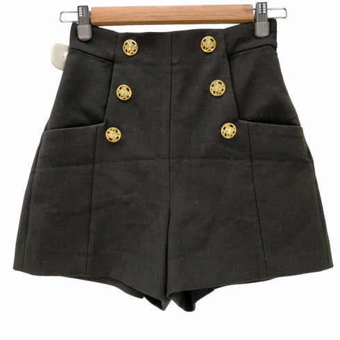 ザラ ZARA コンチョボタンデザインナポレオンショートパンツ レディース JPN:XS