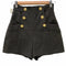 ザラ ZARA コンチョボタンデザインナポレオンショートパンツ レディース JPN:XS