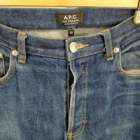 アーペーセー A.P.C. NEW STANDARD ボタンフライデニムパンツ 赤耳 メンズ US:32-33