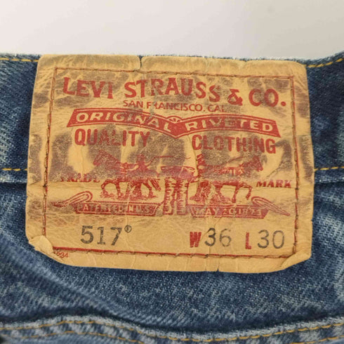 リーバイス Levis 517 BOOT CUT ジッパーフライフレアデニム ボタン裏4002 メンズ W36 L30