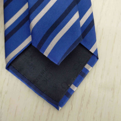カルバンクライン CALVIN KLEIN シルク100% ストライプネクタイ メンズ ONE SIZE