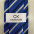 カルバンクライン CALVIN KLEIN シルク100% ストライプネクタイ メンズ ONE SIZE