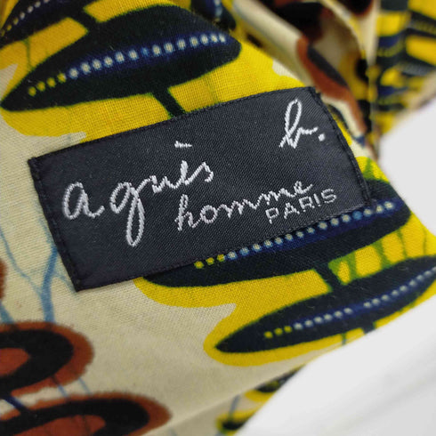 アニエスベーオム Agnes b.homme 3Bコットンテーラードジャケット エスニック メンズ JPN:46
