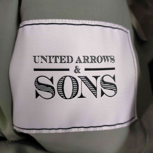 ユナイテッドアローズ UNITED ARROWS & SONS BLOOM JACKET BLOOM TROUSERS ノッチドラペル2ボタンジャケット トラウザーズ メンズ XL/XL
