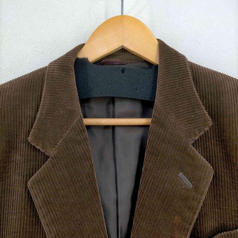 ETRE HOMME 西ドイツ製 brilliant corduroy 2Bシングルテーラードジャケット メンズ import:L