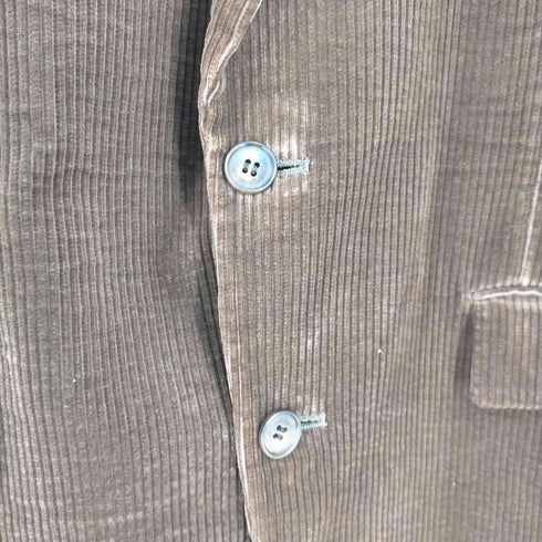 ETRE HOMME 西ドイツ製 brilliant corduroy 2Bシングルテーラードジャケット メンズ import:L