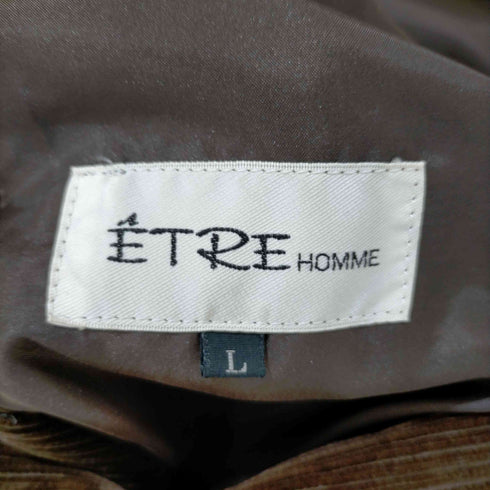ETRE HOMME 西ドイツ製 brilliant corduroy 2Bシングルテーラードジャケット メンズ import:L