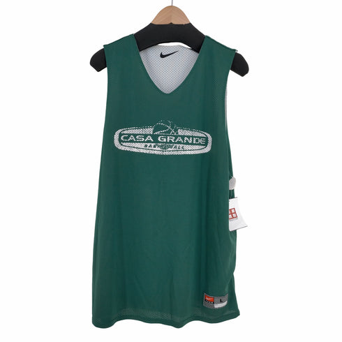 ナイキチーム NIKE TEAM CASA GRANDE リバーシブル バスケ ゲームタンクトップ メンズ JPN:L