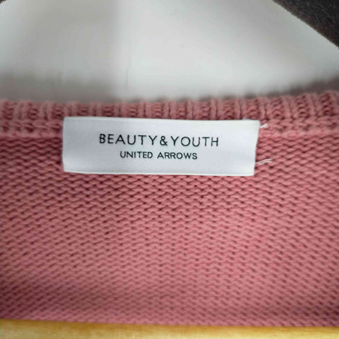 ビューティーアンドユースユナイテッドアローズ BEAUTY & YOUTH UNITED ARROWS ディープスキッパーネックニットチュニック レディース