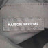 メゾンスペシャル MAISON SPECIAL ヴィーガンレザー 巾着 ショルダー バッグ ユニセックス メンズ