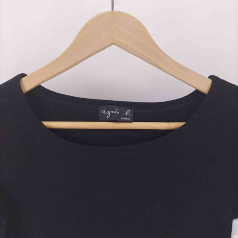 アニエスベー agnes b. 00S Uネック L/S カットソー レディース