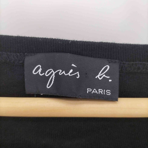 アニエスベー agnes b. 00S Uネック L/S カットソー レディース