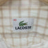 ラコステ LACOSTE ワンポイント 刺繍 チェック S/S シャツ レディース 42