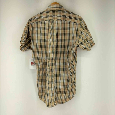 バーバリーロンドン BURBERRY LONDON ノヴァチェック S/S シャツ メンズ import:M