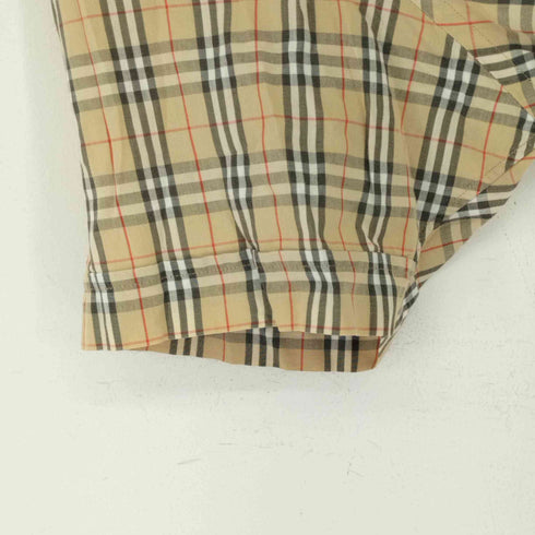 バーバリーロンドン BURBERRY LONDON ノヴァチェック S/S シャツ メンズ import:M