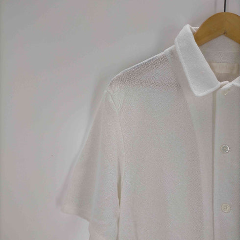 アワーレガシィー OUR LEGACY BOX SHIRT SHORTSLEEVE White Boucle メンズ JPN:44