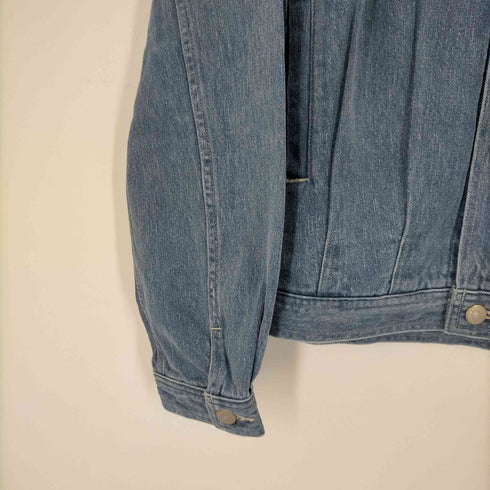 オーラリー AURALEE 24ss SELVEDGE FADED LIGHT DENIM BLOUSON LIGHT INDIGO メンズ JPN:4