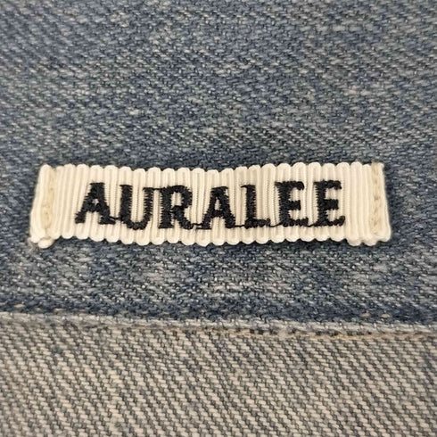 オーラリー AURALEE 24ss SELVEDGE FADED LIGHT DENIM BLOUSON LIGHT INDIGO メンズ JPN:4