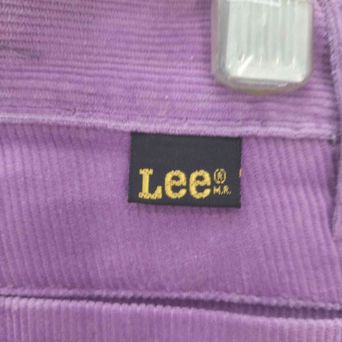 リー Lee 70-80S 816 TONI JEANS コーデュロイ カラー パンツ パープル ロケットTALON デッドストック レディース 29x33