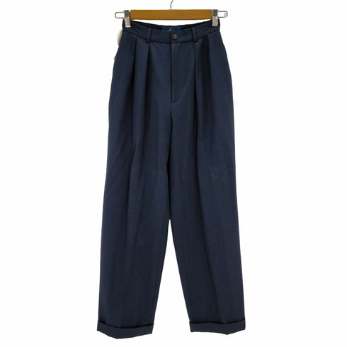 ラルフローレン RALPH LAUREN ウール 2タックスラックスパンツ レディース 9
