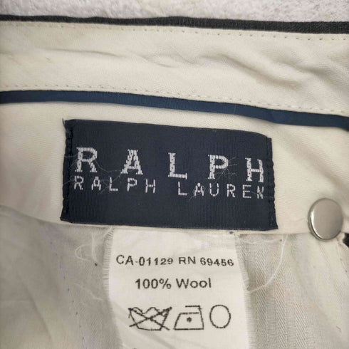 ラルフローレン RALPH LAUREN ウール2タックスラックスパンツ メンズ W34