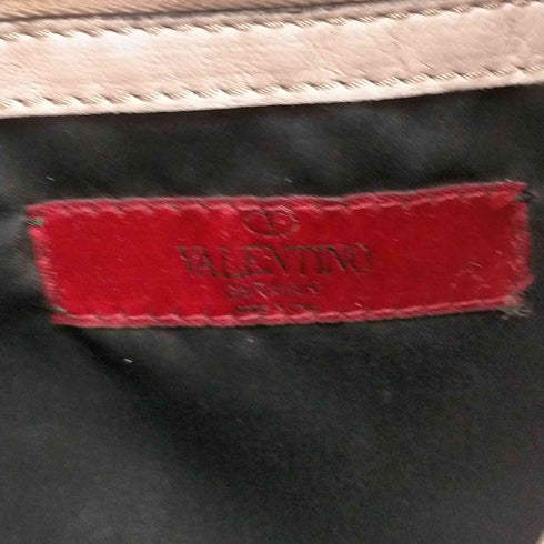 ヴァレンティノガラヴァーニ VALENTINO GARAVANI 花柄 レザースタッズバッグ レディース