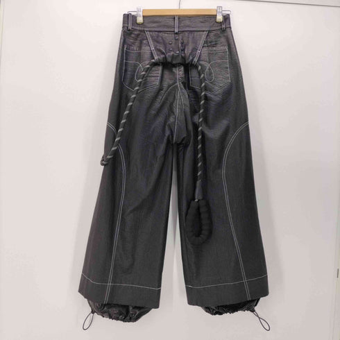 ナットエンペラー NUT EMPEROR PU leather wide pants メンズ JPN:2
