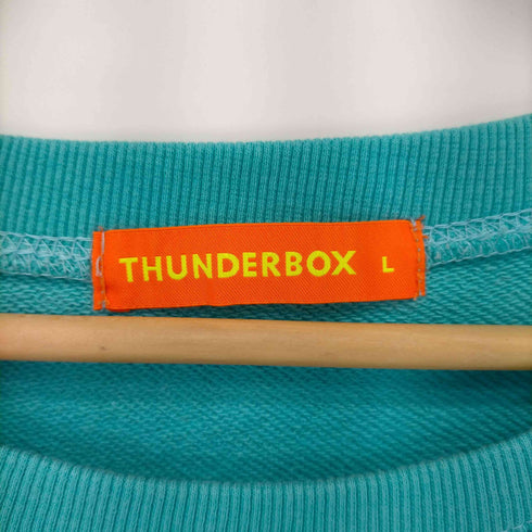 サンダーボックス THUNDERBOX ロゴ刺繍トレーナー メンズ JPN:L